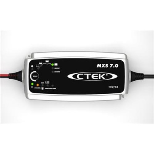 Charges, Maintains and Reconditions Car, Caravan & Motorhome batteries UK Plug 12V 7 Amp CTEK MXS 7.0 Fully Automatic Battery Charger