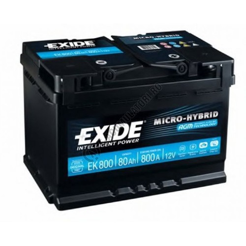 Batteria Exide EK800