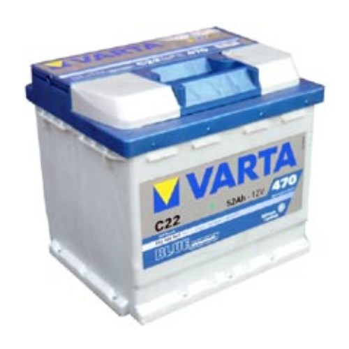 C22 Varta Blue Dynamic Car Battery 12V 52Ah (552400047) (012)